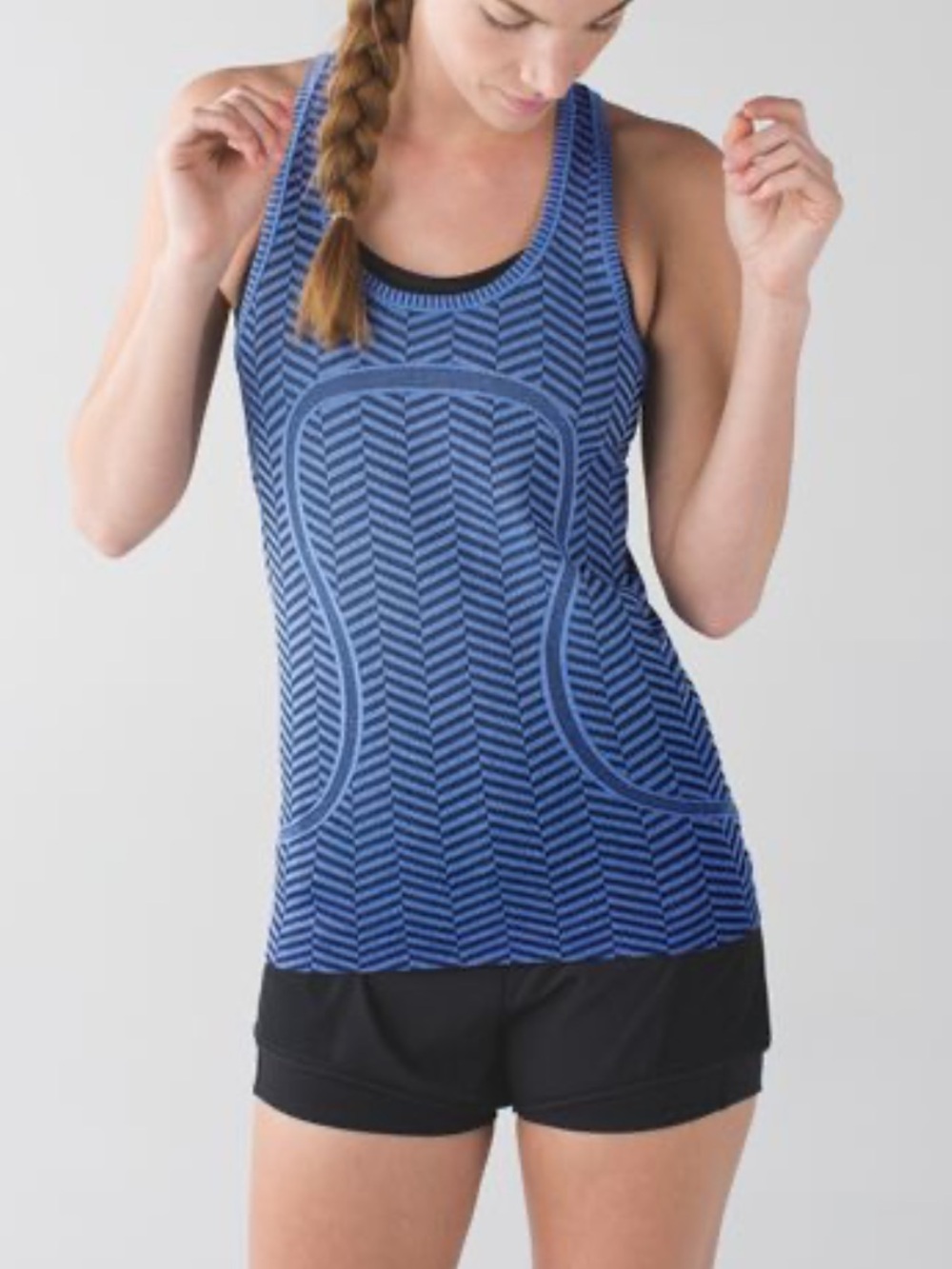 Lululemon Blue Athletic Tank Top size 4